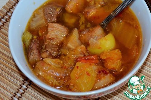 Суп-рагу по-корейски