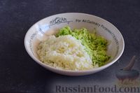 Котлеты из кабачков и риса