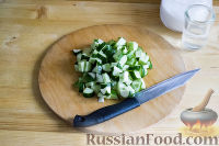 Салат из огурцов и баклажанов в томатном соусе (на зиму)