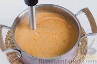 Крем-суп из запеченных баклажанов с помидорами