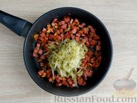 Рассольник с рисом и колбасой